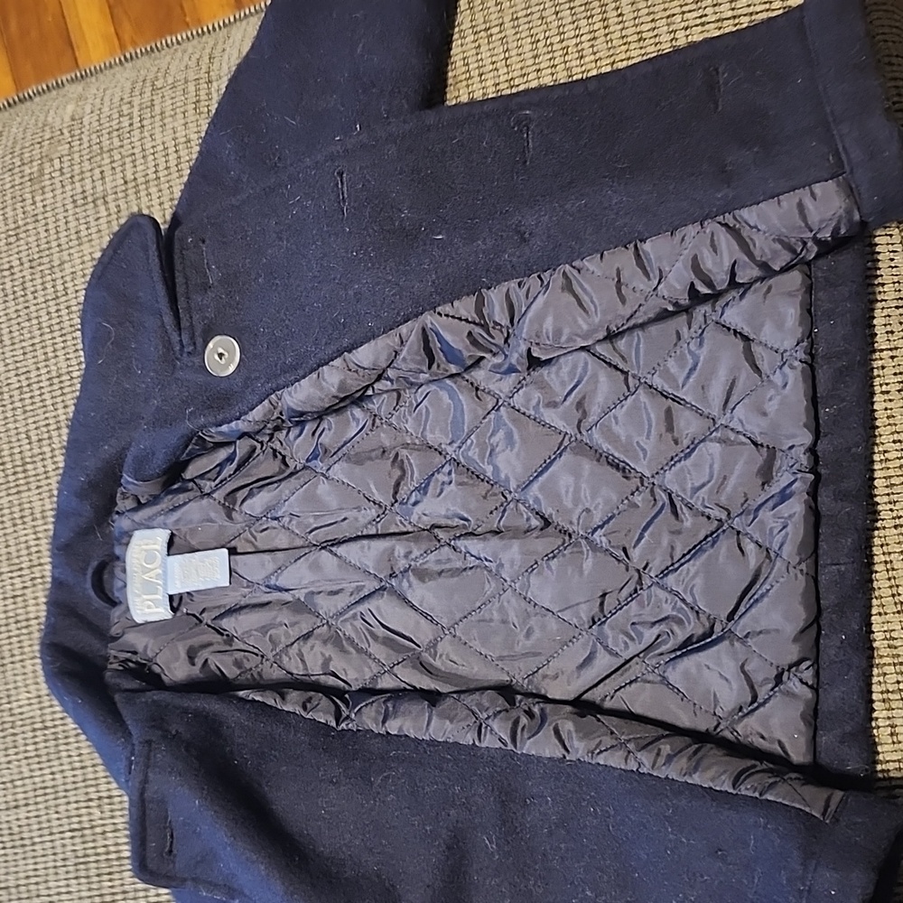 The Children's Place Navy Wool Peacoat 18 Months